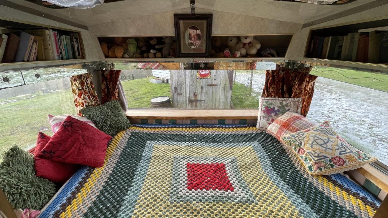 2 X Double Bed Glamping Wagon At Dalby Forest سكرابورو المظهر الخارجي الصورة